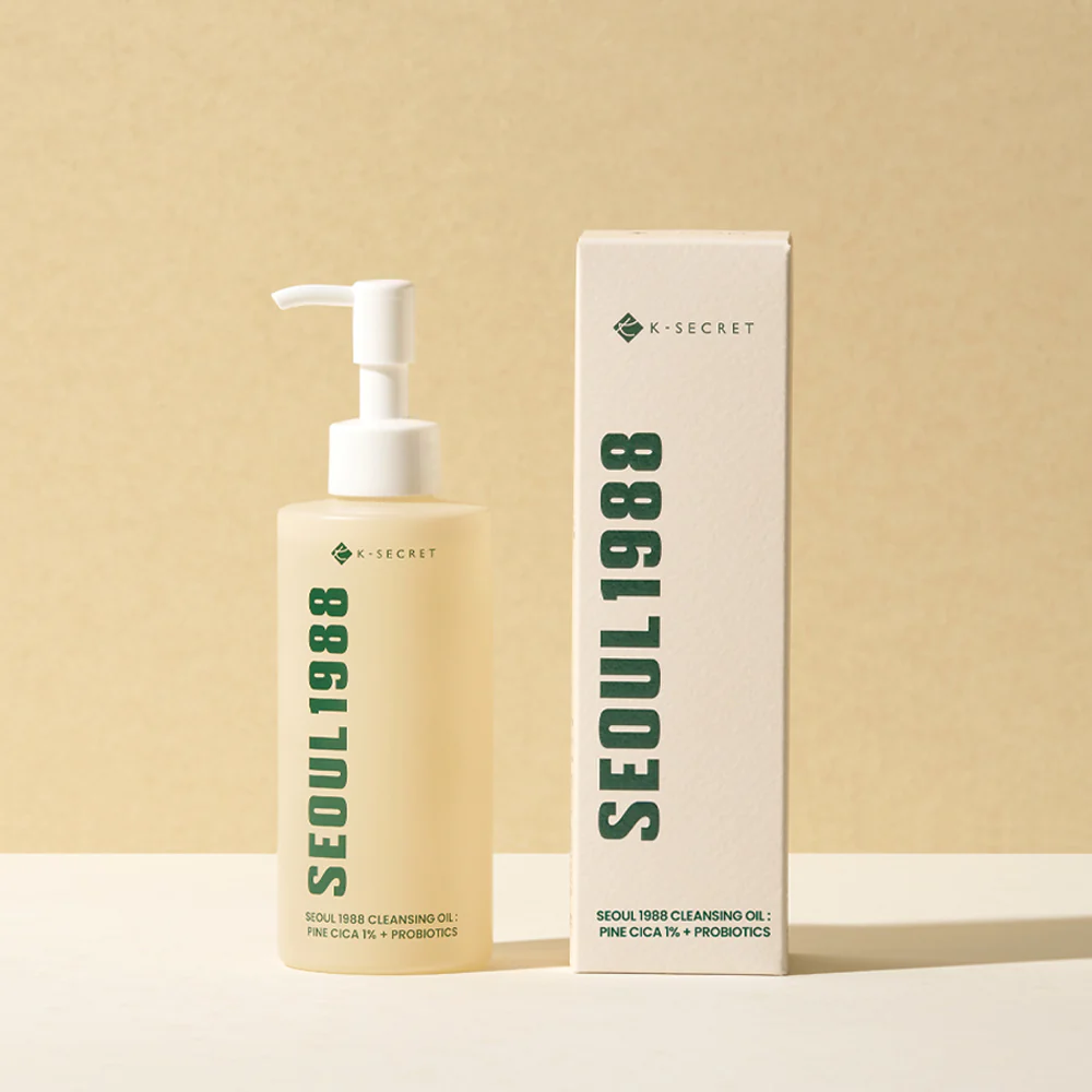 KSECRET SEOUL 1988 Cleansing Oil  Pine Cica 1% + Probiotics [200ml]